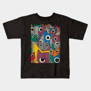 Catastrophe Grungy Mix Kids T-Shirt